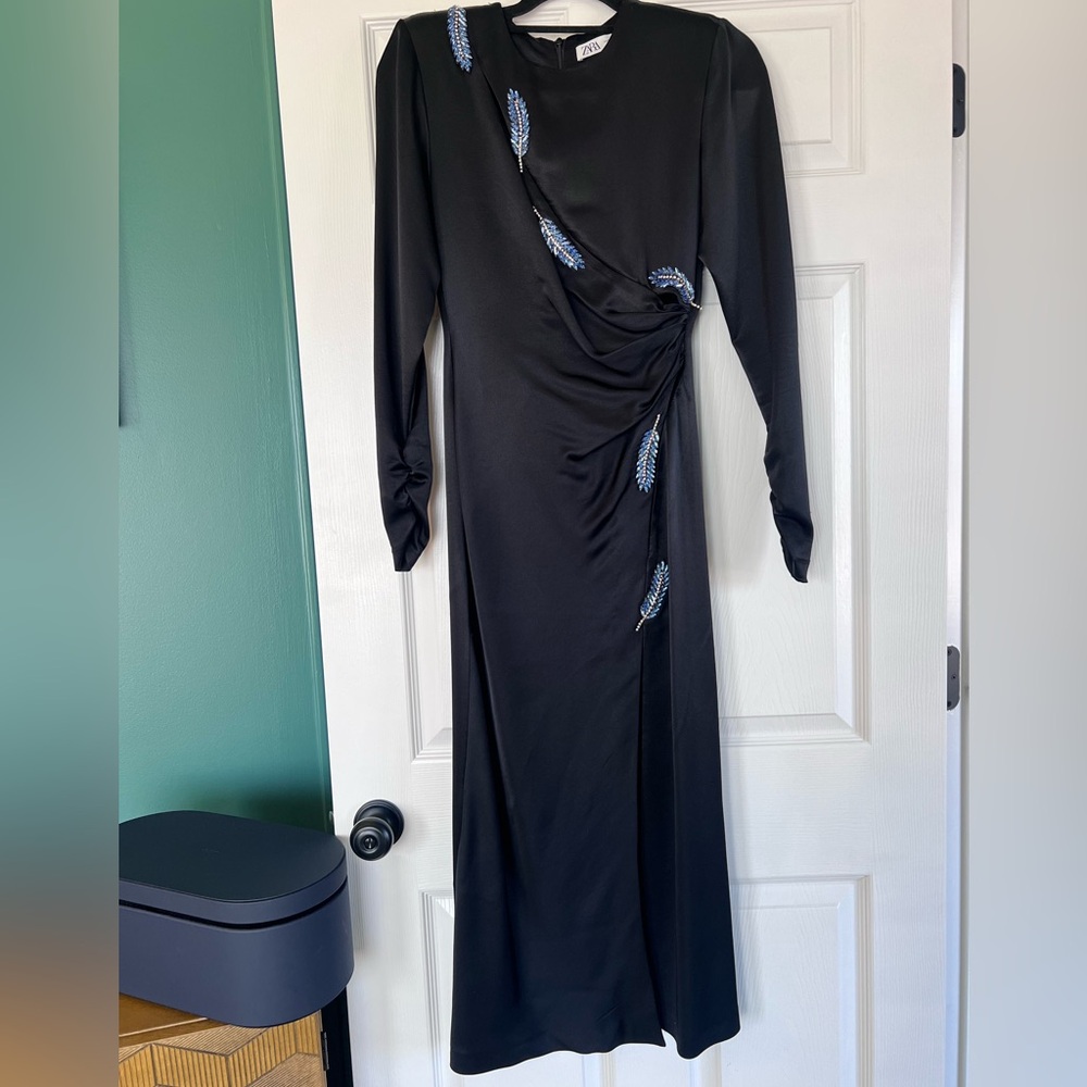 Gorgeous Zara black party dress, size XS